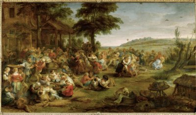 Flamländsk mässa av Peter Paul Rubens