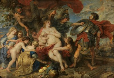 En allegori om fred av Peter Paul Rubens