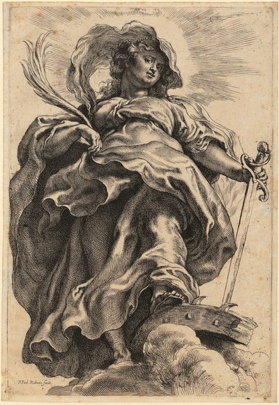 Heliga Katarina av Peter Paul Rubens