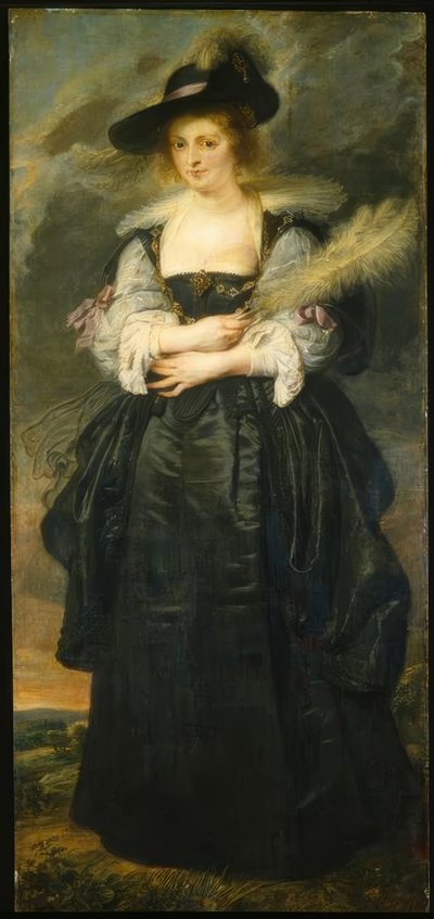 Helene Fourment av Peter Paul Rubens