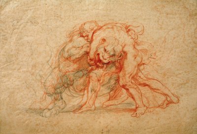 Herkules och det Nemeiska lejonet av Peter Paul Rubens