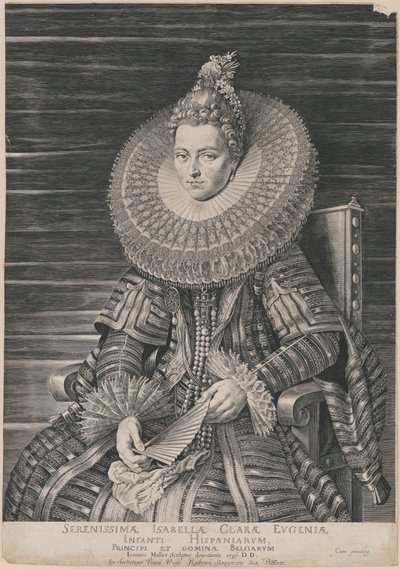 Isabella, Spaniens infantinna av Peter Paul Rubens