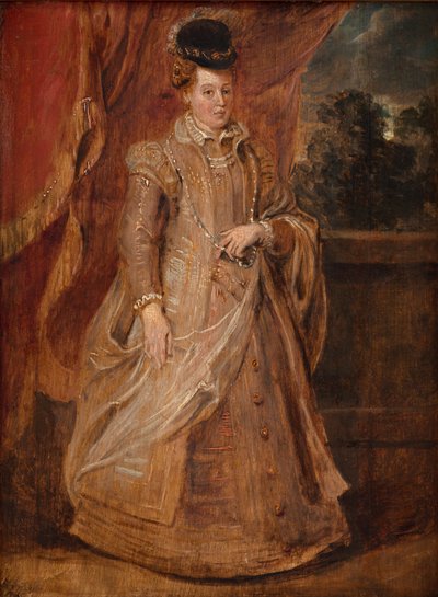 Johanna av Österrike av Peter Paul Rubens