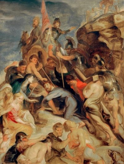 Att bära korset av Peter Paul Rubens