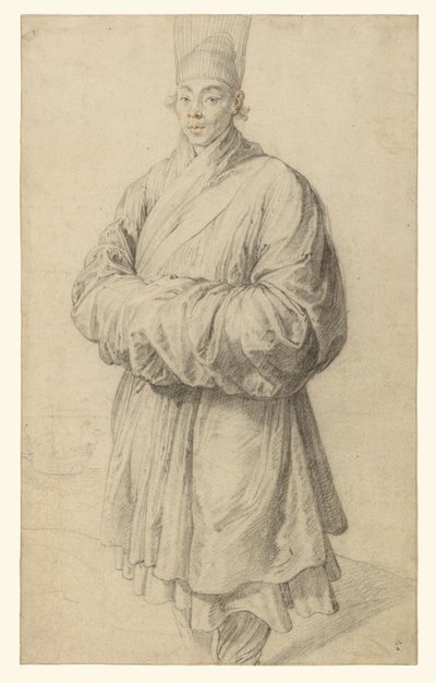 Man i koreansk dräkt av Peter Paul Rubens