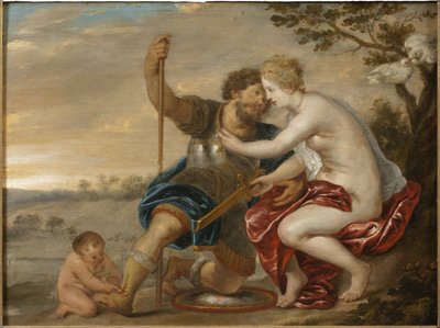 Mars, Venus och Cupido av Peter Paul Rubens