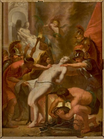 Sankt Laurentius martyrskap av Peter Paul Rubens