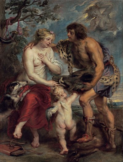 Meleagros och Atalanta av Peter Paul Rubens