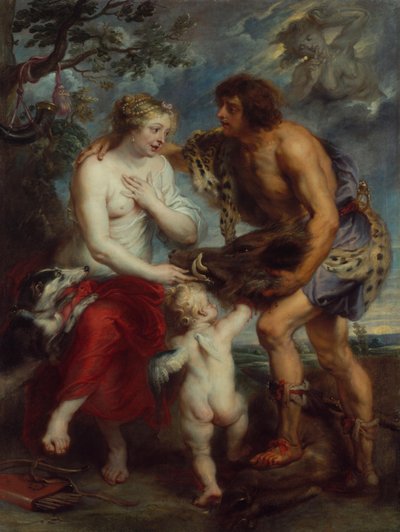 Meleagros och Atalanta av Peter Paul Rubens