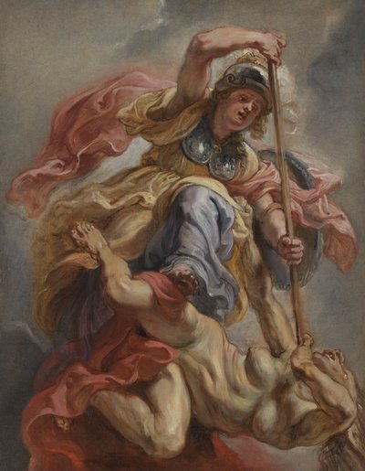 Minerva övervinner okunnigheten av Peter Paul Rubens