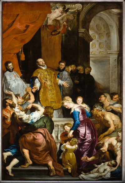 Mirakel av St. Ignatius av Loyola - 1620 av Peter Paul Rubens