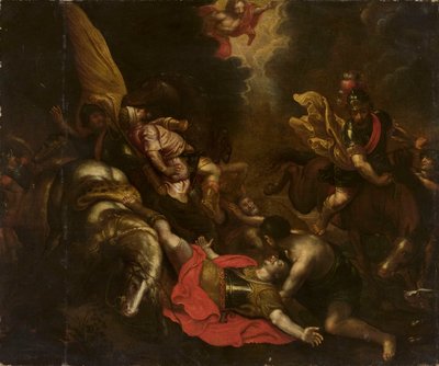 Sankt Paulus omvändelse (Apg 9:3-6) av Peter Paul Rubens