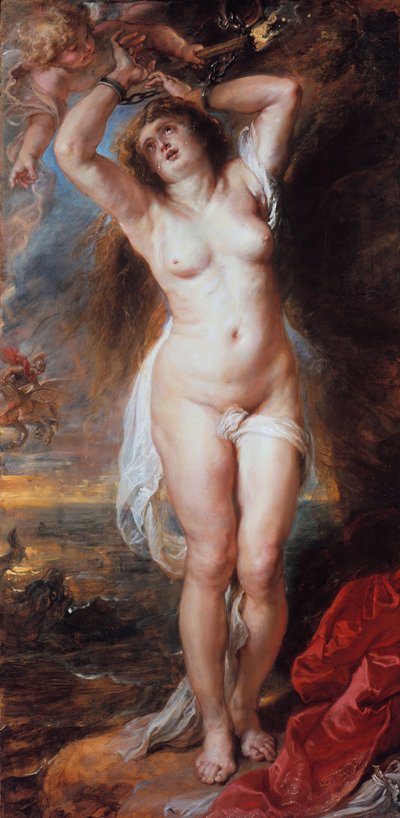 Perseus befriar Andromeda  av Peter Paul Rubens