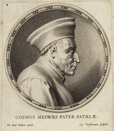 Porträtt av Cosimo de 