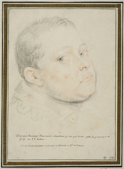 Porträtt av Francesco Gonzaga av Peter Paul Rubens