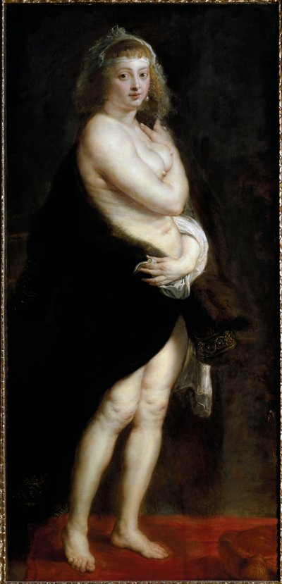Porträtt av Helena Fourment, även kallad liten pelisse. (Målning av Peter Paul Rubens