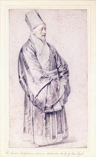 Porträtt av Nicolas Trigault S.J. i kinesisk kostym, av Peter Paul Rubens
