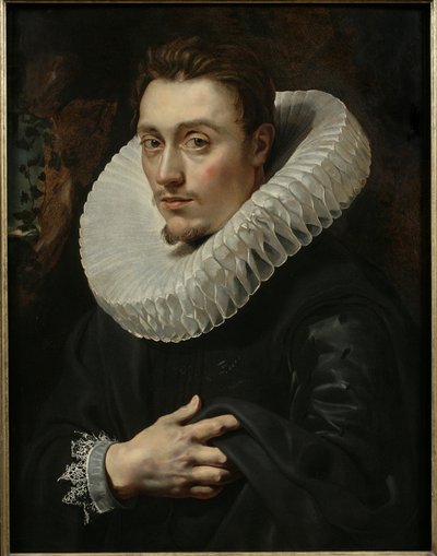 Porträtt av en ung man av Peter Paul Rubens