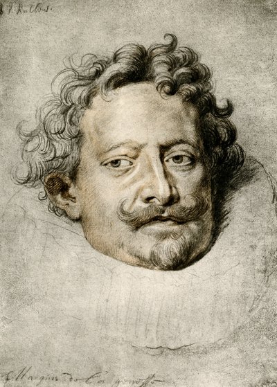 Porträtt av markisen de la Genesse av Peter Paul Rubens