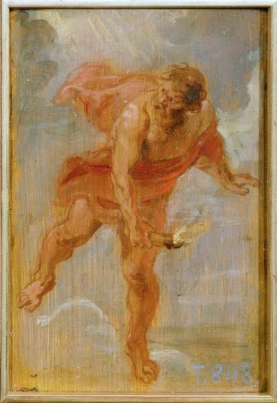 Prometheus för eld till jorden av Peter Paul Rubens