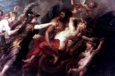 Våldtäkt av Proserpina av Peter Paul Rubens