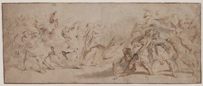 Försoning mellan romarna och sabinerna, ca. 163235. av Peter Paul Rubens