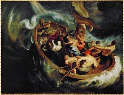 Sankt Walburga och skeppets mirakel av Peter Paul Rubens