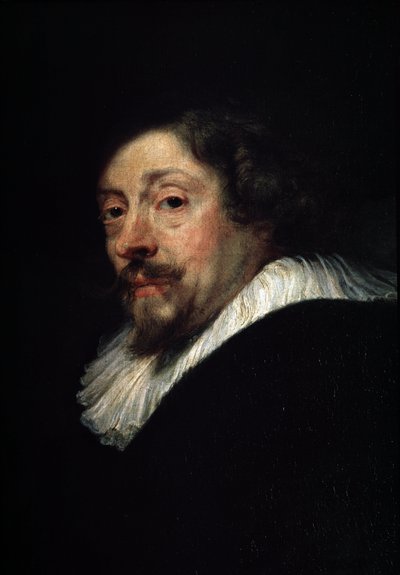 Självporträtt - olja på duk av Peter Paul Rubens