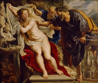 Susanna och de två gamla av Peter Paul Rubens