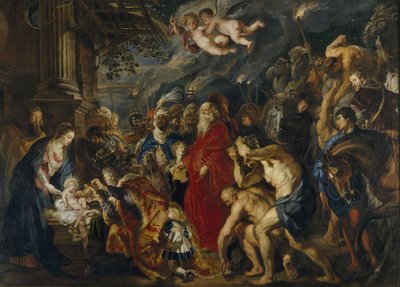 Magiernas tillbedjan, 1610-1620-talet av Peter Paul Rubens
