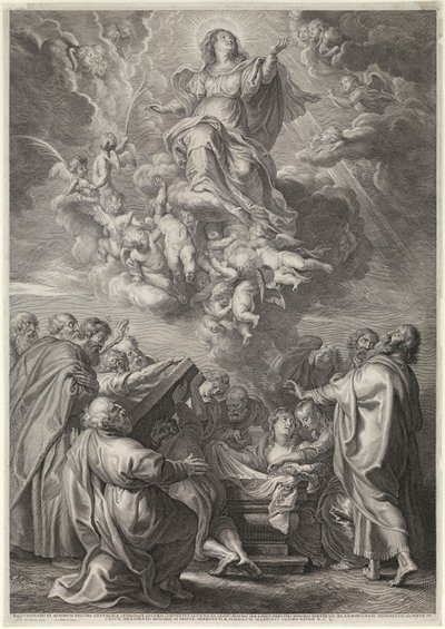 Jungfru Marie himmelsfärd av Peter Paul Rubens