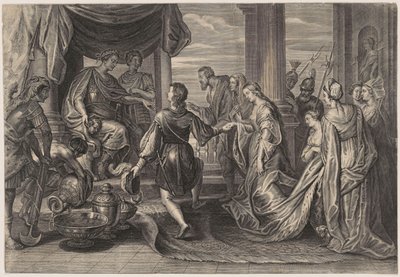 Scipio Africanus återhållsamhet av Peter Paul Rubens