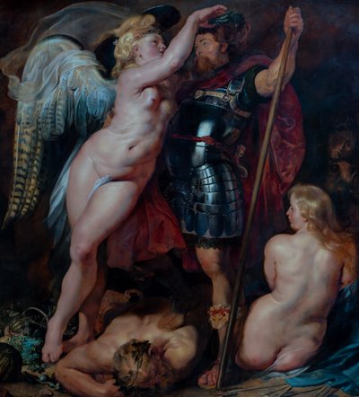 Dygdens hjältes kröning av Peter Paul Rubens