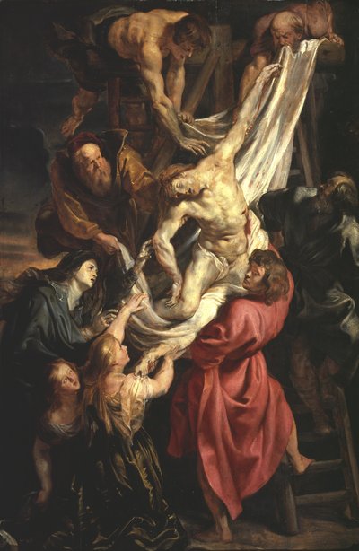 Nedstigningen från korset, 1611 av Peter Paul Rubens