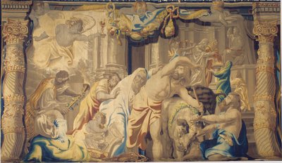 Eukaristin besegrar de hedniska offren, Bryssel, andra hälften av 1600-talet av Peter Paul Rubens