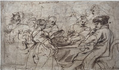 Herodes högtid (recto) av Peter Paul Rubens