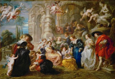 Kärlekens trädgård av Peter Paul Rubens