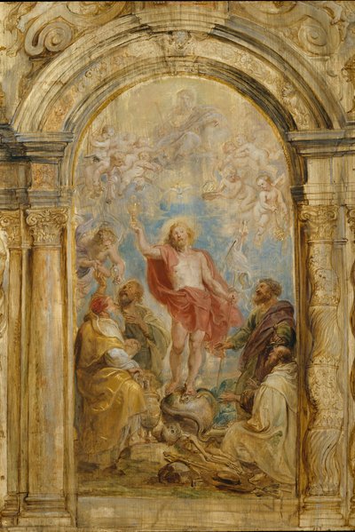 Eukaristins förhärligande, ca. 1630-32. av Peter Paul Rubens