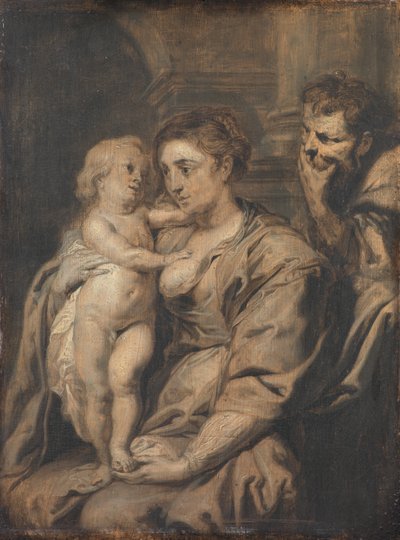 Den heliga familjen av Peter Paul Rubens