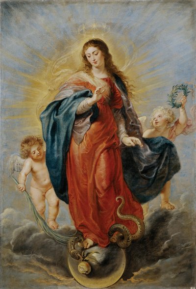 Den obefläckade avlelsen av Peter Paul Rubens