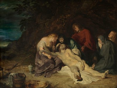 Sörjandet över den döde Kristus av Peter Paul Rubens