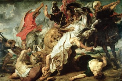 Lejonjakten av Peter Paul Rubens