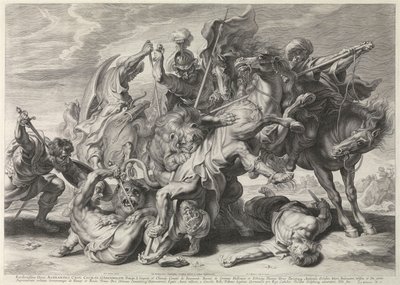 Lejonjakten av Peter Paul Rubens