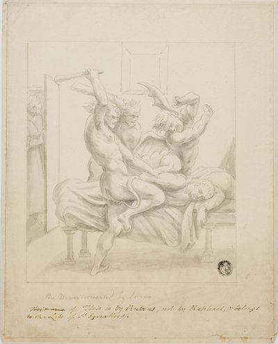 Mannen som plågas av drömmar av Peter Paul Rubens
