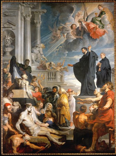 Den helige Franciskus Xaviers mirakel av Peter Paul Rubens