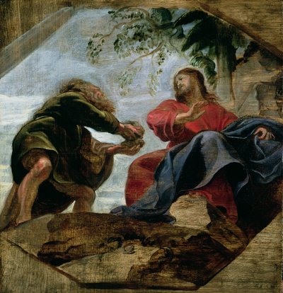 Kristi frestelse, 1620 av Peter Paul Rubens