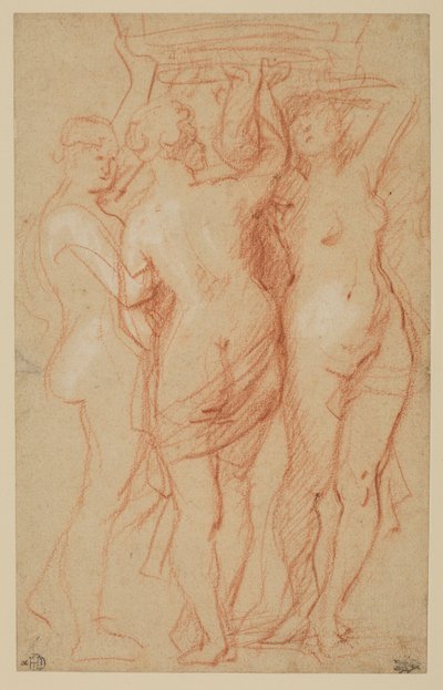 De tre nåderna av Peter Paul Rubens