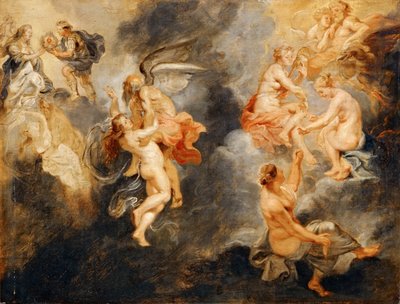 Sanningens triumf Marie de Medici-cykeln av Peter Paul Rubens