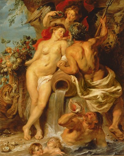 The Union of Earth and Water, c.1618 (olja på duk) av Peter Paul Rubens