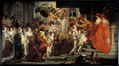 Marias kröning av Medicis av Peter Paul Rubens